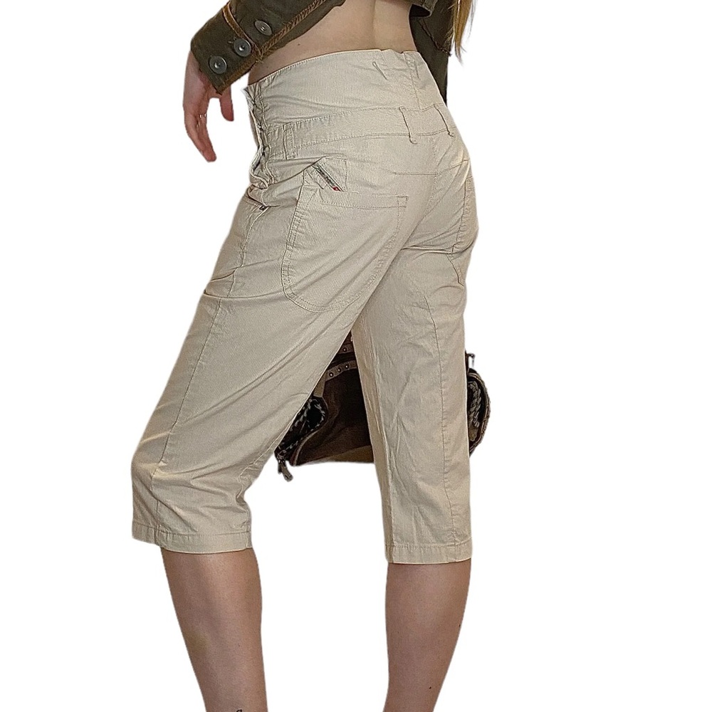 Diesel Cream Capris for Women